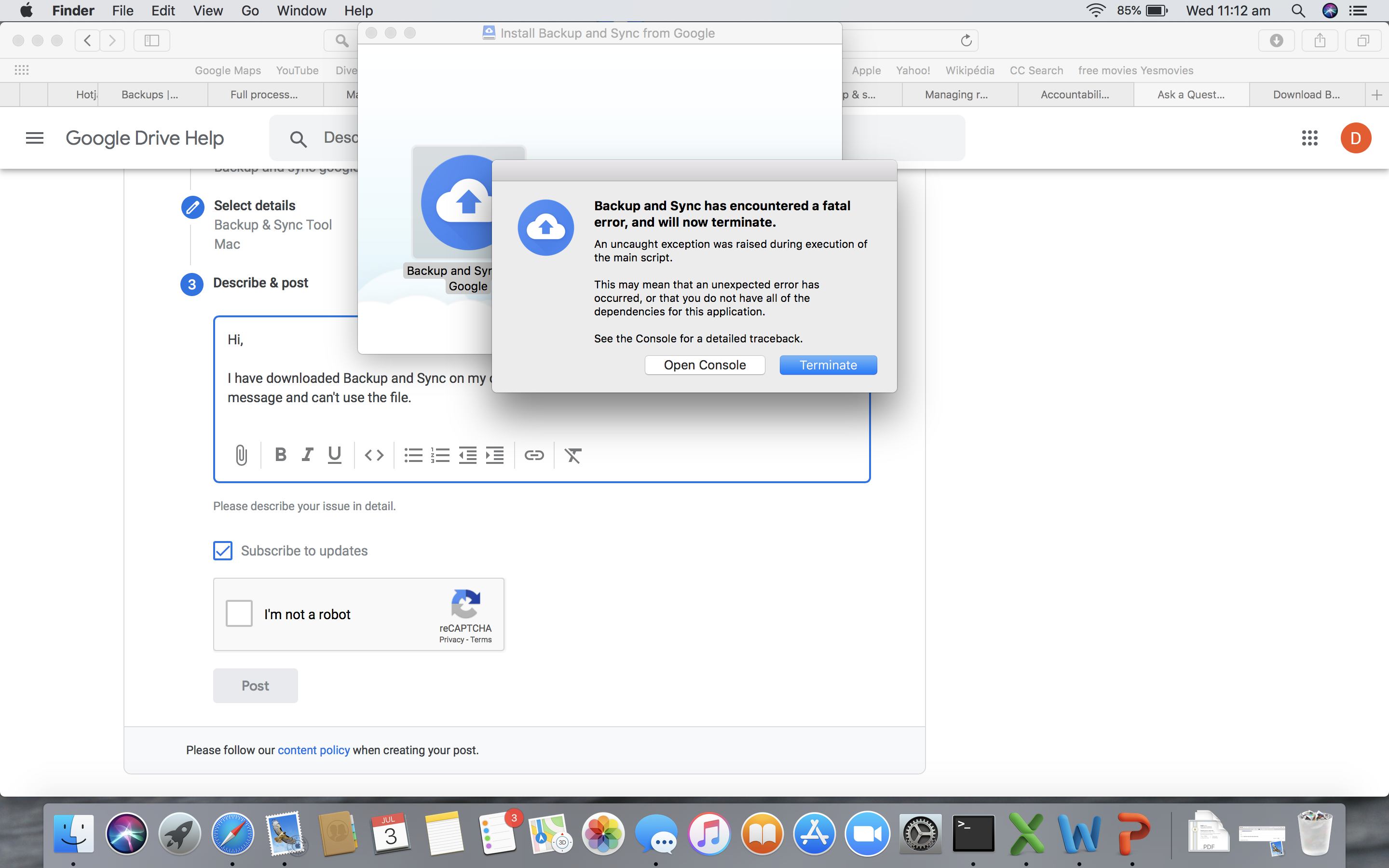 what google doc for mac